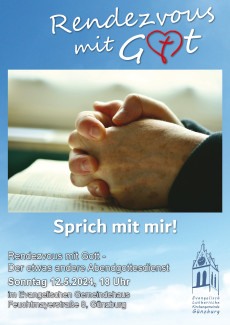 Plakat Rendezvous mit Gott